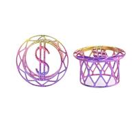 OAJABBGE Manillar De Bicicleta Tapas Varilla Aleaciones Aluminio Empuñaduras Tapones Extremo Cubierta Superligera Accesorios Manija Bicicleta Pieza Ciclismo Anodizada Multicolor