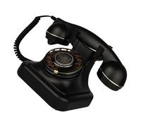 OAJABBGE Mecanismo De Opción Marcación Rotativa Antigua para Teléfono Escritorio con Cable Vintage para Decoración Cafetería Y Hogar