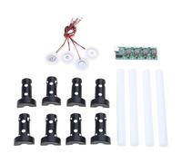 OAJABBGE Mists Maker Y Controlador Placa Circuito 4 Nebulosa Atomizador Película Atomizador Módulo Hoja Oscilante Ultrasónico Mists Maker