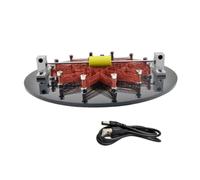 OAJABBGE Motor De Inducción Alimentado por USB con Rotor Sin Escobillas Metal Ajustable para Proyectos Electromagnéticos Motor Inducción Sin Escobillas