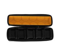 OAJABBGE Organizadores De Cajas Almacenamiento Relojes Portátiles Bolsas Caja 5 Ranuras con Cremallera Segura para Joyería Reloj Inteligente Accesorios Artículos Pequeños Soporte Reloj