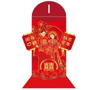 OAJABBGE Paquete 3D Monedero Envoltura Tradicional Año Nuevo Chino Festival de Primavera Monedero Para 2024 Año del Dragón Decoración Regalo