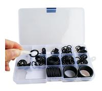 OAJABBGE Paquete De 170 Anillos O para Buceo Sellado Plástica Dureza para Equipos Piscina Y Mantenimiento Engranajes Buceo O Resistente Desgaste