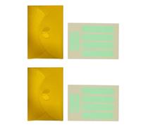 OAJABBGE Pegatinas Adhesivas Brillantes para Brazo De Reemplazo Piel Fluorescente para Air 2/2S Accesorios Fácil Instalación Pegatinas Resistentes A La Intemperie