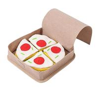 OAJABBGE Perro alimentación lenta Pizza Juguete Tabaco Mat Lavable Perro Puzzle Alimentación Almohadilla de Entrenamiento Aburrimiento Mascotas Interior Educación Dulces Pad