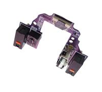 OAJABBGE Placa soldada soldada con módulo de botón externo, microinterruptores, tablero de teclas para GProX Superlight