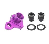 OAJABBGE Precisiones Bicicletas Desviadores Suspensión Aleaciones De Aluminio Rosca Bloqueo Inverso Llaves Universales Tamaño del Perno Instalación Desviadores Universales Perno Montaje