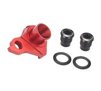 OAJABBGE Precisiones Bicicletas Desviadores Suspensión Aleaciones De Aluminio Rosca Bloqueo Inverso Llaves Universales Tamaño del Perno Instalación Desviadores Universales Perno Montaje