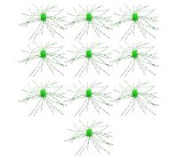 OAJABBGE Señuelo De Agua Salada Cebos Agua Dulce Señuelo En Forma Dados Accesorio Pesca Cebos Artificiales Hundimiento Lento Color Brillante Señuelos Flexibles