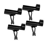 OAJABBGE Soporte para Caña De Pescar Cubo Soporte Caña Abrazadera Aparejos Fácil Instalación Equipo Pesca En 4 Uds.