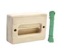 OAJABBGE Tire hacia Arriba De Entrenamiento Agarre Dedo Diapasón Escalada Roca Y Tabla Cuelga Tablas Cuelga Tablero Madera Tire hacia Arriba Agarre Dedo