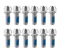 OAJABBGE Tornillos Elevadores De Vástago Hierro Y Metal para Bicicletas Pernos Fijación Brazo Manivela Y Piezas Pinza Freno Disco Manillar 12 Uds.