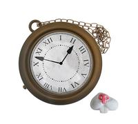 OAJABBGE Único reloj de campana de plástico decoración de Pascua reloj/nariz de conejo para los entusiastas de la fiesta y celebraciones navideñas, a