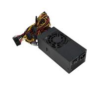 OAJABBGE Unidad De Fuente Alimentación Gestión Térmica 400W Caja Metálica 8cm Unidad Fuente Alimentación Refrigeración 400W para Caja PC Pequeña Escritorio