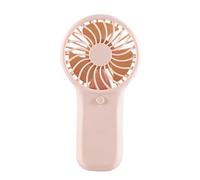 OAJABBGE Ventilador Portátil De Mano con Batería Luz De Funcionamiento Y Potente para Senderismo Picnics Desplazamiento Diario Funcionamiento con Batería