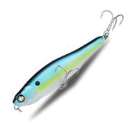 OAJABBGE Walking The Dog Cebos Artificiales con Anzuelo Cebos Duros Aparejos De Pesca 10 Cm 12 8 G Señuelos Pesca con Lápiz Superficie Señuelos Superficie Agua Salada