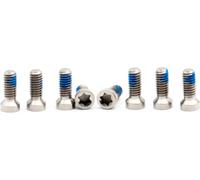 OAK Components Juego de Tornillos de titanio M4x9 para platos 8-bolt