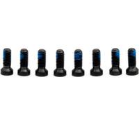 OAK Components Juego de Tornillos de titanio M4x9 para platos 8-bolt