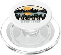 Oak Harbor Washington, WA Recuerdo de Vacaciones PopSockets PopGrip para MagSafe