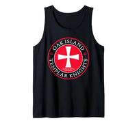 Oak Island Templar Knights Emblema Design Camiseta sin Mangas