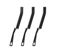 Oak & Tea Cepillo de lechada, Cepillo de Limpieza de Esquinas de cerdas duras, Cepillo de Limpieza para baños, inodoros, cocinas y Todo Tipo de Grietas, Paquete de 3