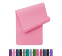 Oak & Tea Tapete de Yoga Grueso y Antideslizante Para, Esterillas de Ejercicio Para Gimnasio En Casa Con Correa de Transporte, Tpe EcolóGico Para Yoga, MeditacióN, Pilates, 183 * 61 * 0,6 Cm