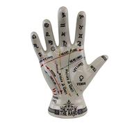 Oak Tree Temerity Jones Porcelain Crackle Phrenology Palmistry Hand Map of The Hand