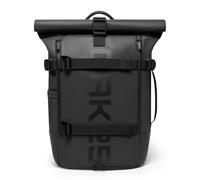 OAK25 Mochila 'Luminite Rolltop' negro One Size negro