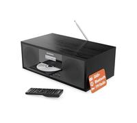 Oakcastle DAB500 Radio DAB+ Bluetooth & Reproductor de CD, Sistema HiFi 60W para el Hogar