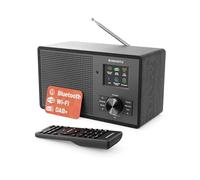 OAKCASTLE IR200 Radio Internet con Bluetooth 5.3, Dab+ y FM 90+ Preajustes