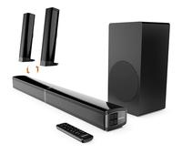 Oakcastle SB80 Xtra Barra De Sonido para TV Home Cinema con Bluetooth 5.3 | Barras Altavoces de 200 W y 2.1 Canales Altavoz De Subgraves Externo| HDMI ARC óptica AUX USB Inalambrico Soundbar