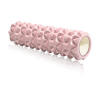 OAKENCREST Rodillo para Masajes Musculares, Fitness Foam Roller, Rodillo Masajeador, Cilindro de Espuma para Fitness, Terapia con Foam Roller, Rodillo de Pilates y Yoga 30×8cm (Rosa)