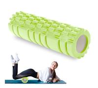 OAKENCREST Rodillo para Masajes Musculares, Fitness Foam Roller, Rodillo Masajeador, Cilindro de Espuma para Fitness, Terapia con Foam Roller, Rodillo de Pilates y Yoga 30×8cm (Verde)