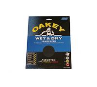 Oakey Papel flexible húmedo y seco, surtido (4 unidades)