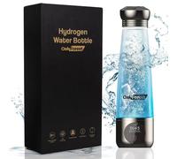 Oakforest Botella de agua de hidrógeno portátil con tecnología SPE PEM | Pantalla OLED recargable por USB de alta eficiencia taza de agua rica en hidrógeno de 1500 hasta 3000 PPB con membrana