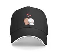 OAKITA Gorra de béisbol Panda Bear bubu y dudu Abraza Amor Gorra de béisbol Beach Vintage Hat Mujeres Hombre