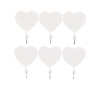 OAKJncjL Llaveros, Perchas Decorativas multifuncionales for Abrigos y Sombreros, solución for el hogar, Dormitorio Cocina, 6 uds