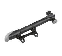 Oakland Luftpumpe Twin-Telescope Minipumpe Bomba de Aire, Adultos Unisex, Negro, 0ne Size