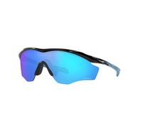 Oakley 0OO9343 Gafas de Sol, Negro Pulido/Zafiro Prizm, 45 Unisex