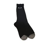 Oakley 5 Pack Crew Socks, Black, Medium