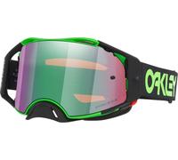 Oakley Airbrake Moto Prizm Gafas de motocross, Verde/negro