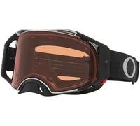 Oakley Airbrake Prizm Gafas de motocross, negro/bronce, Talla única