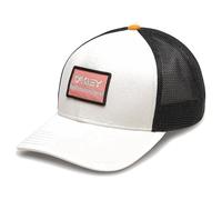 Oakley B1b Hdo Parche Trucker Hat Arctic Blanco Gorra Nuevo Visera