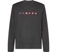 OAKLEY Bark Ls T-shirt - Hombre - Gris / Negro - talla S- modelo 2026