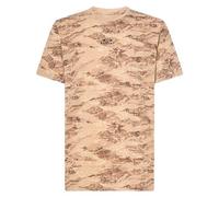Oakley Bark New - Camiseta de Manga Corta para Hombre, marrón, L