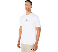 Oakley Bark New Short Sleeve tee Camisa, Blanco, S Hombres