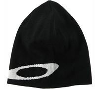 Oakley Beanie Ellipse-Gorro, Negro/Blanco, Talla única Unisex Adulto