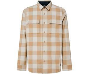 OAKLEY Bear Cozy Flannel - Hombre - Beige / Gris - talla M- modelo 2026