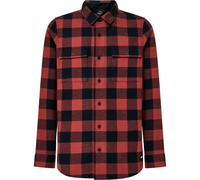 OAKLEY Bear Cozy Flannel - Hombre - Negro / Rojo - talla L- modelo 2026