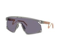 Oakley BXTR - Gafas de sol de metal, colección Forge, tinta gris con lente gris Prizm